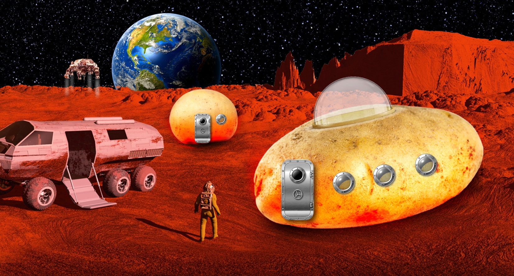 Alternativas innovadoras para la construcción en Marte 1