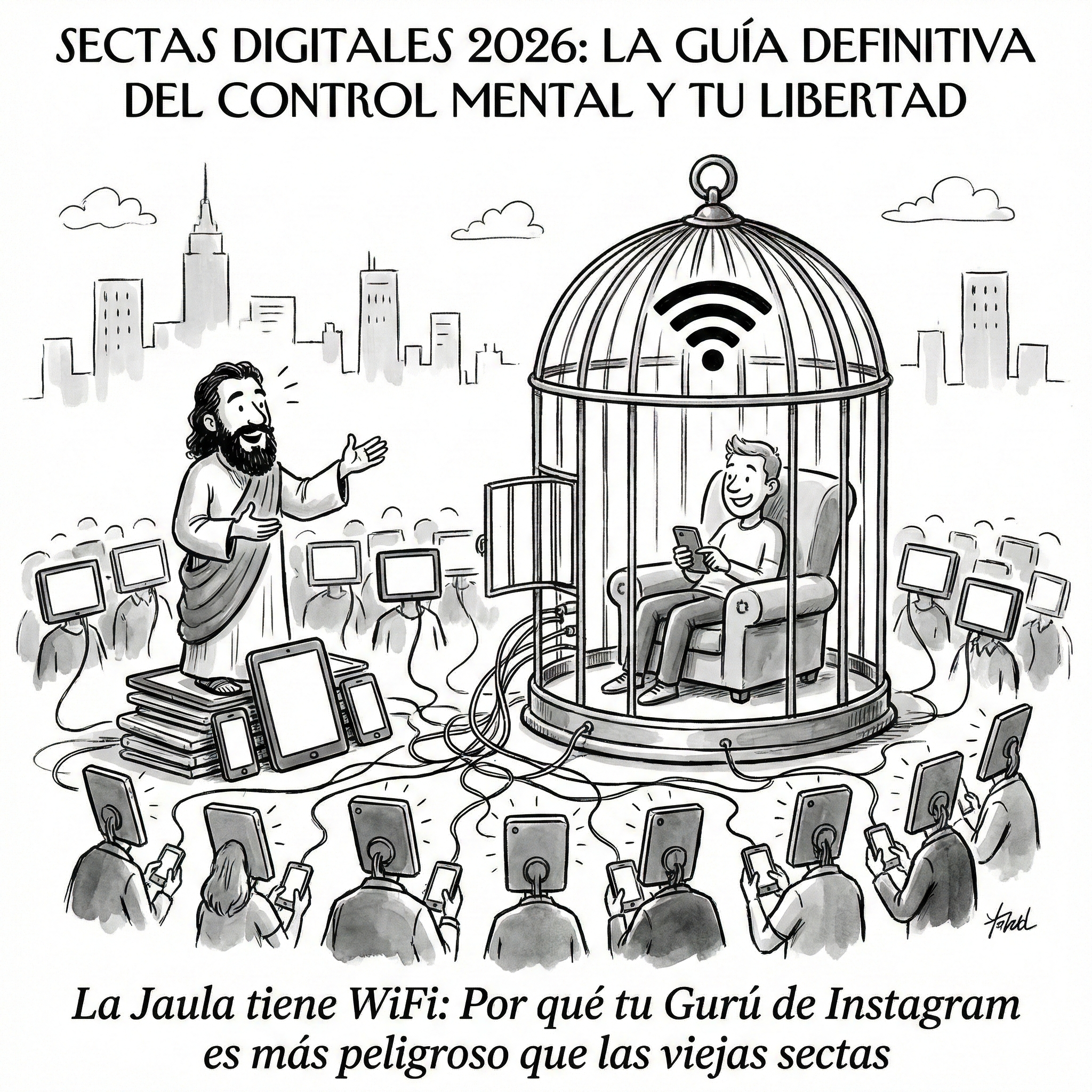 Sectas Digitales: ¿Y si tu Gurú de Instagram es más peligroso que las viejas sectas? 1 Sectas Digitales: ¿Y si tu Gurú de Instagram es más peligroso que las viejas sectas? 1