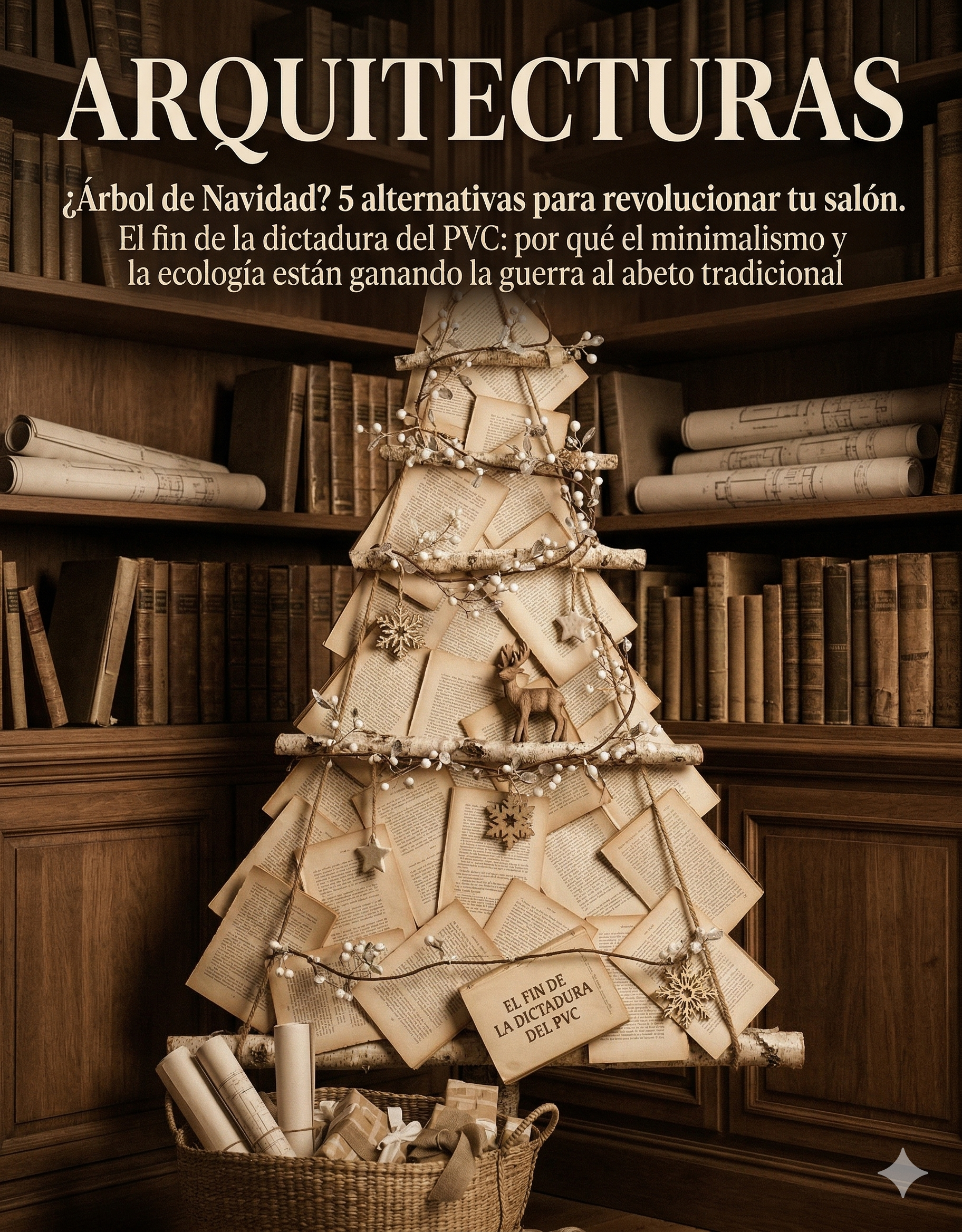 ¿Árbol de Navidad? 5 alternativas para revolucionar tu salón 2 ¿Árbol de Navidad? 5 alternativas para revolucionar tu salón 2