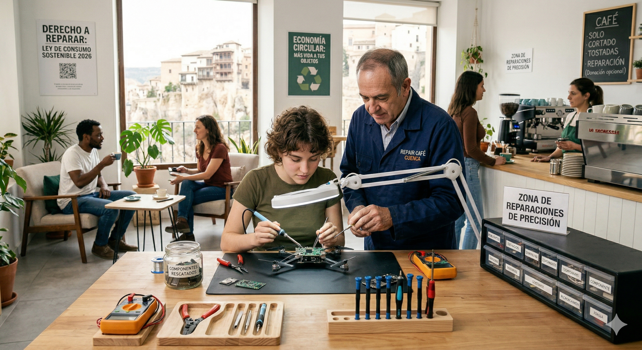 Los "Repair Cafés": El corazón de la comunidad 1