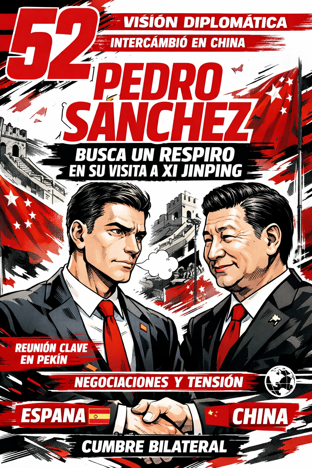 Pedro Sánchez busca en Xi Jinping un respiro 1 Pedro Sánchez busca en Xi Jinping un respiro 1