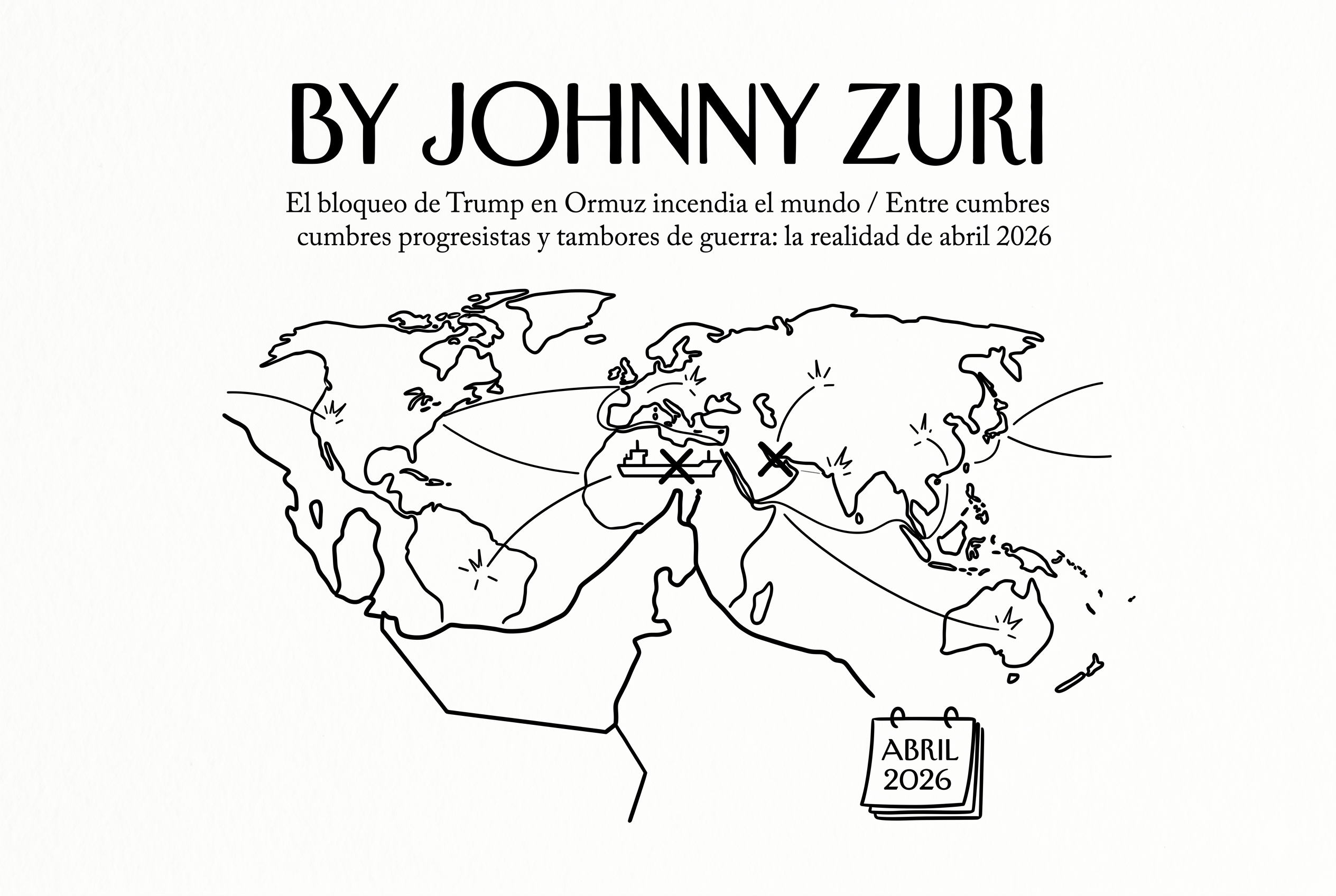 El bloqueo de Trump en Ormuz incendia el mundo 1