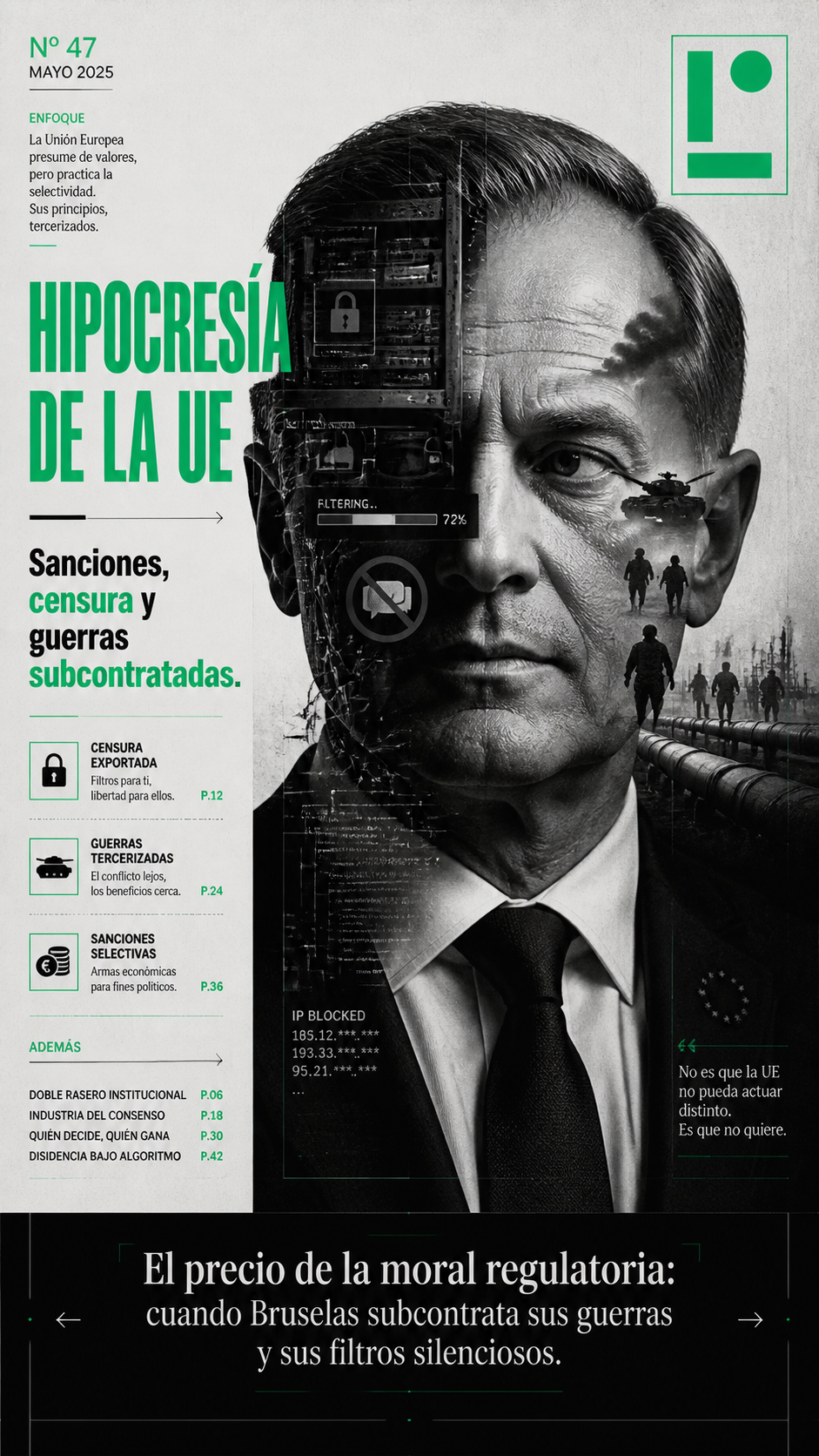 Hipocresía de la Unión Europea con las sanciones a Rusia y la censura en internet 1 Hipocresía de la Unión Europea con las sanciones a Rusia y la censura en internet 1