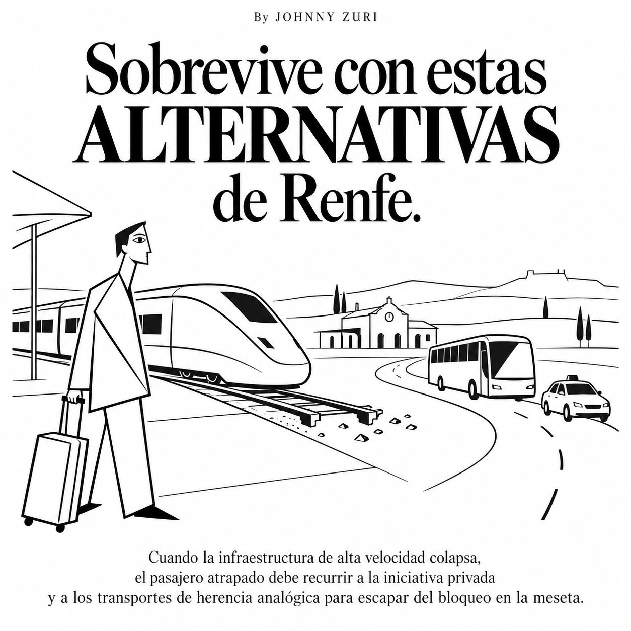 Sobrevive con estas ALTERNATIVAS de Renfe. 1 Sobrevive con estas ALTERNATIVAS de Renfe. 1